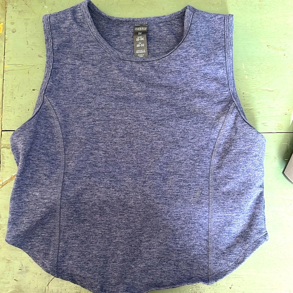 Zobha Workout Tank with built in bra